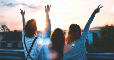 travelling sunset